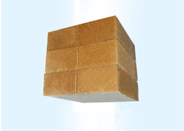 Alkaline Insulating Fire Brick Yellow Color For Cement Rotary Kiln ISO Listed