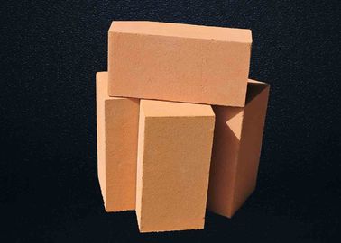 Light Weight Red Insulating Fireclay Brick / Electrolytic Cell Fire Safe Bricks