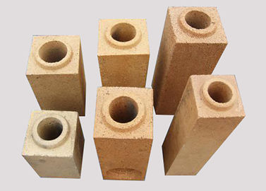 Red Special Shaped Heat Resistant Fire Bricks Low Refractory Under Load