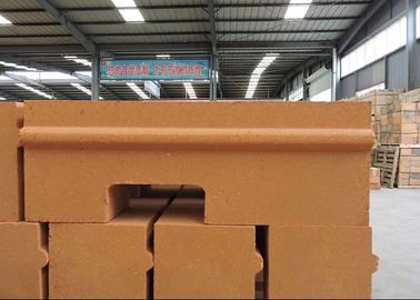 Yellow Unshaped Fire Proof Brick Used In Industrial Kilns High Strength