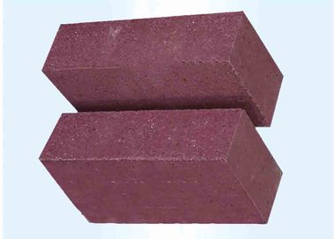 Chrome Corundum Purple High Alumina Bricks / Special Shaped Silica Fire Brick