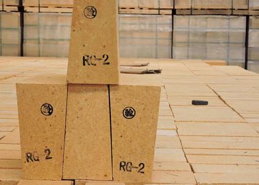 Wedge Shapehigh Alumina Refractory Brick For Hot Blast Stove Low Creep