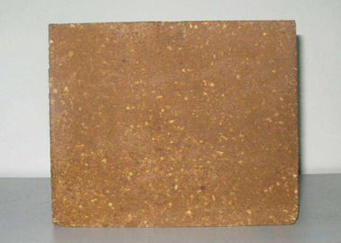 Alkaline Insulating Fire Brick Yellow Color For Cement Rotary Kiln ISO Listed