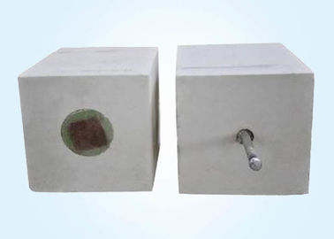 Durable Precast Refractory Shapes  Purging Plug And Seat Block For Refining Ladles